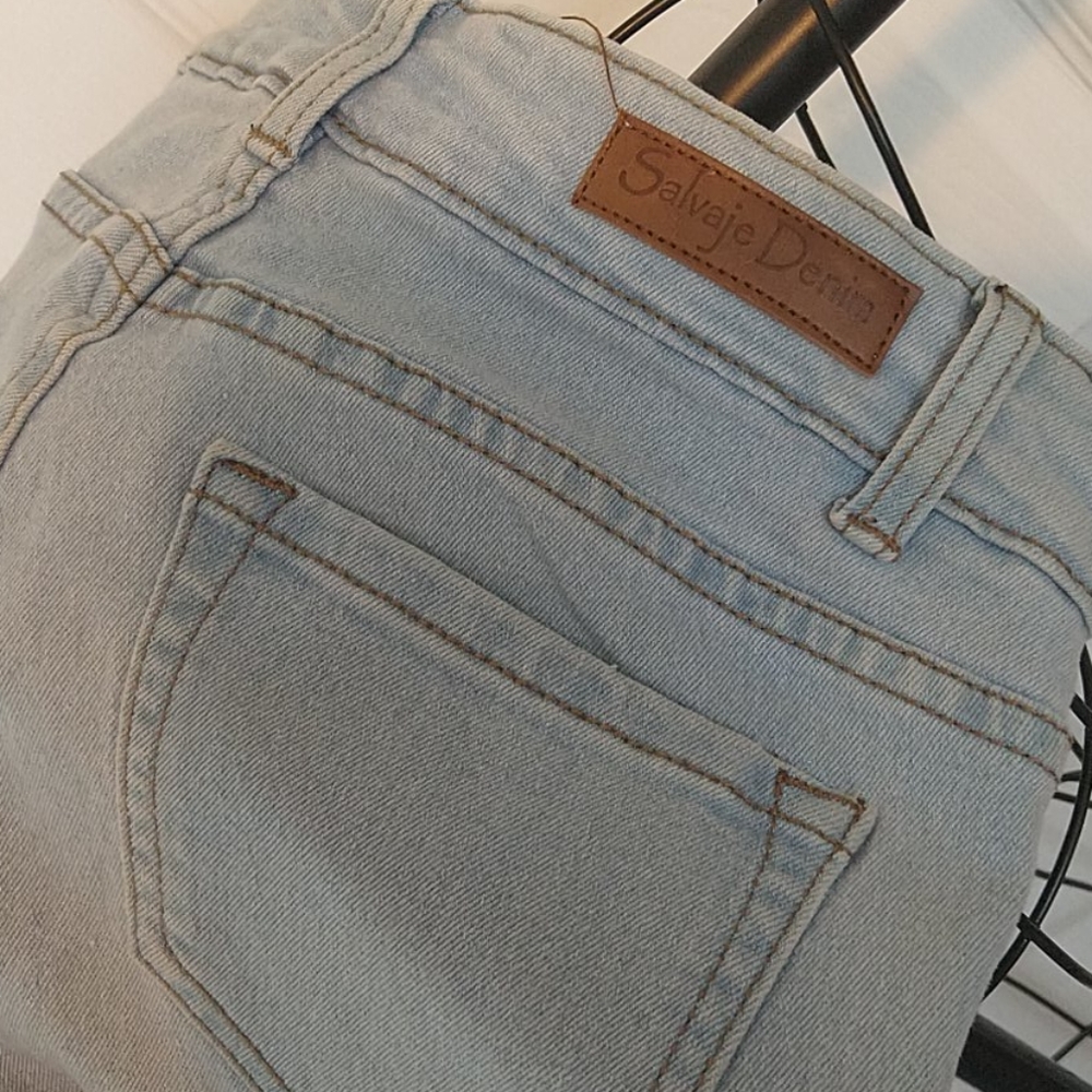 Light blue, girls skinny jeans